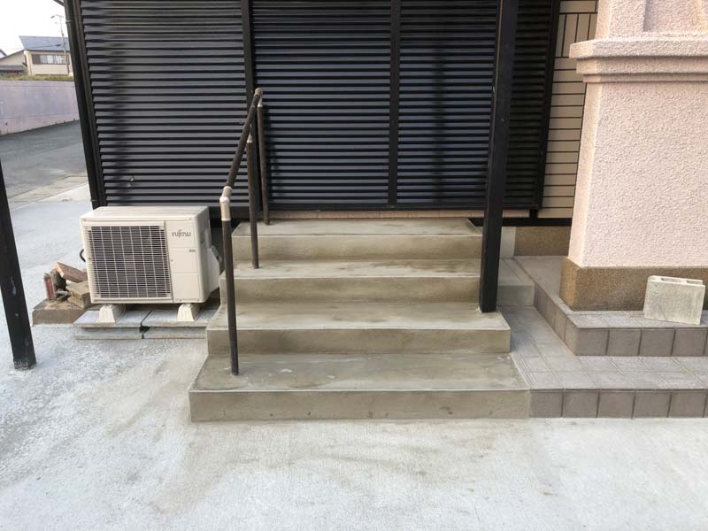 松岡建設コンクリ打設工事画像