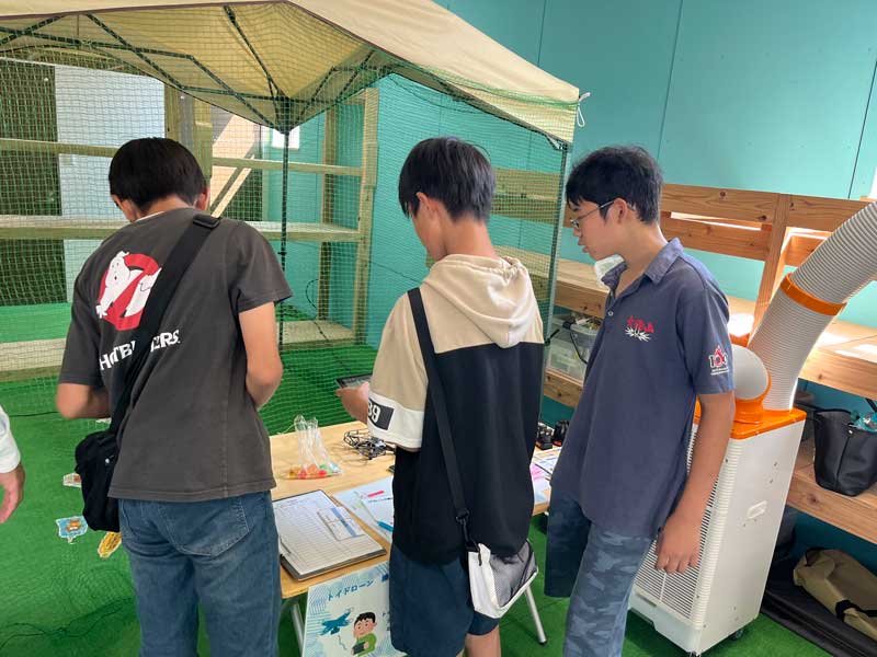 過去のイベントの様子。イベントコーナー