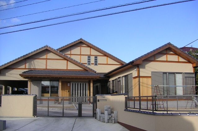 松岡建設和風住宅施工例の写真