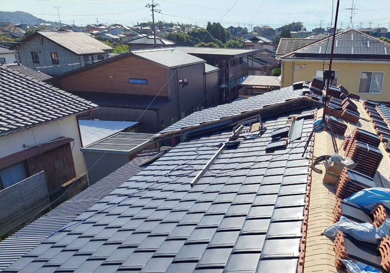 葺き替え施工例へのリンク画像