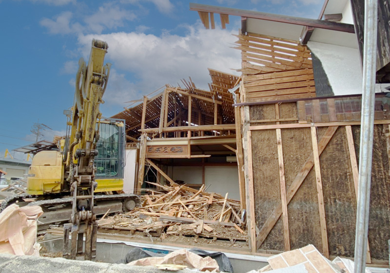 解体施工例へのリンク画像