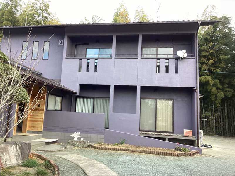 外壁・屋根塗装施工例（山鹿市）