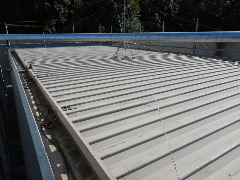 松岡建設外壁屋根塗装施工前画像