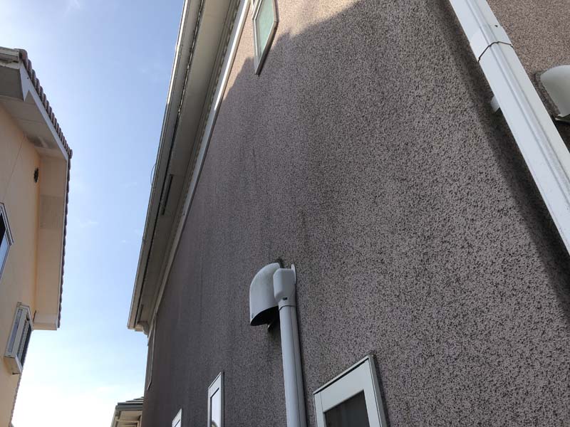 松岡建設外壁屋根塗装施工前画像