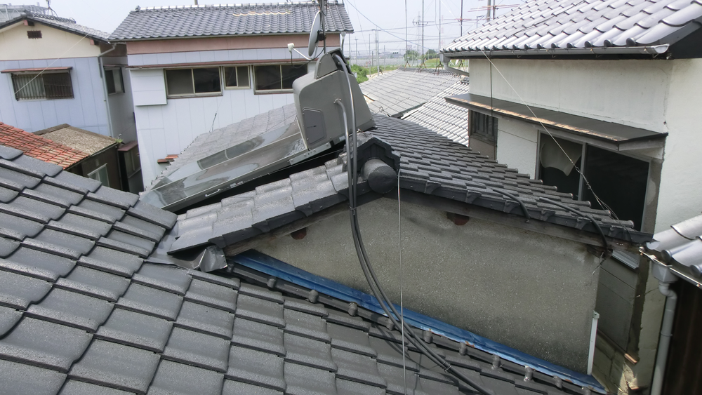 松岡建設外壁塗装施工例