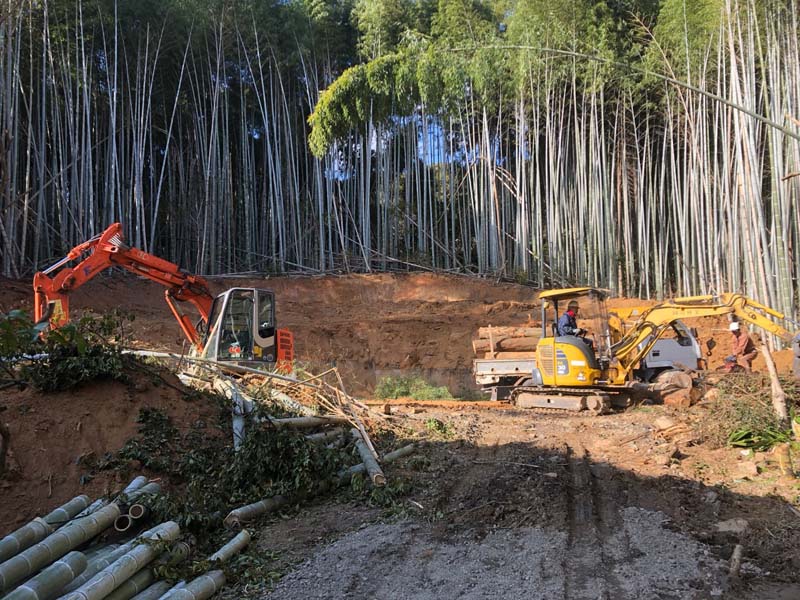 松岡建設家屋解体施工例