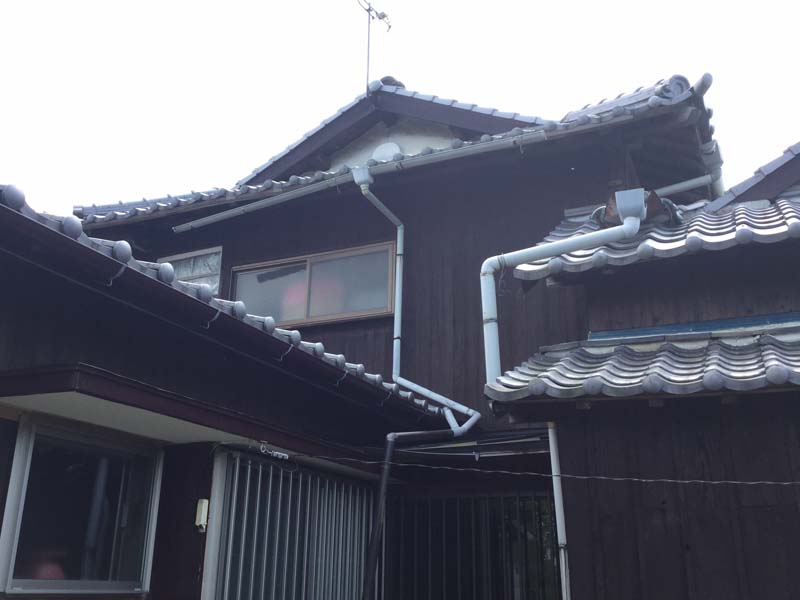 松岡建設家屋解体施工例施工前