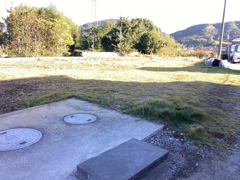 松岡建設家屋解体施工中画像