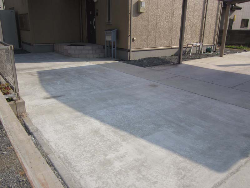 松岡建設エクステリア施工例