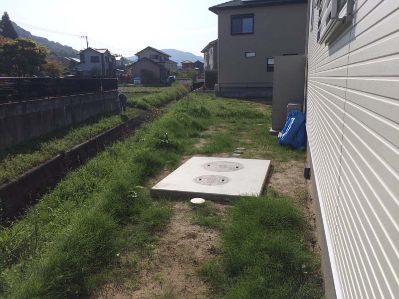 松岡建設エクステリア施工前画像