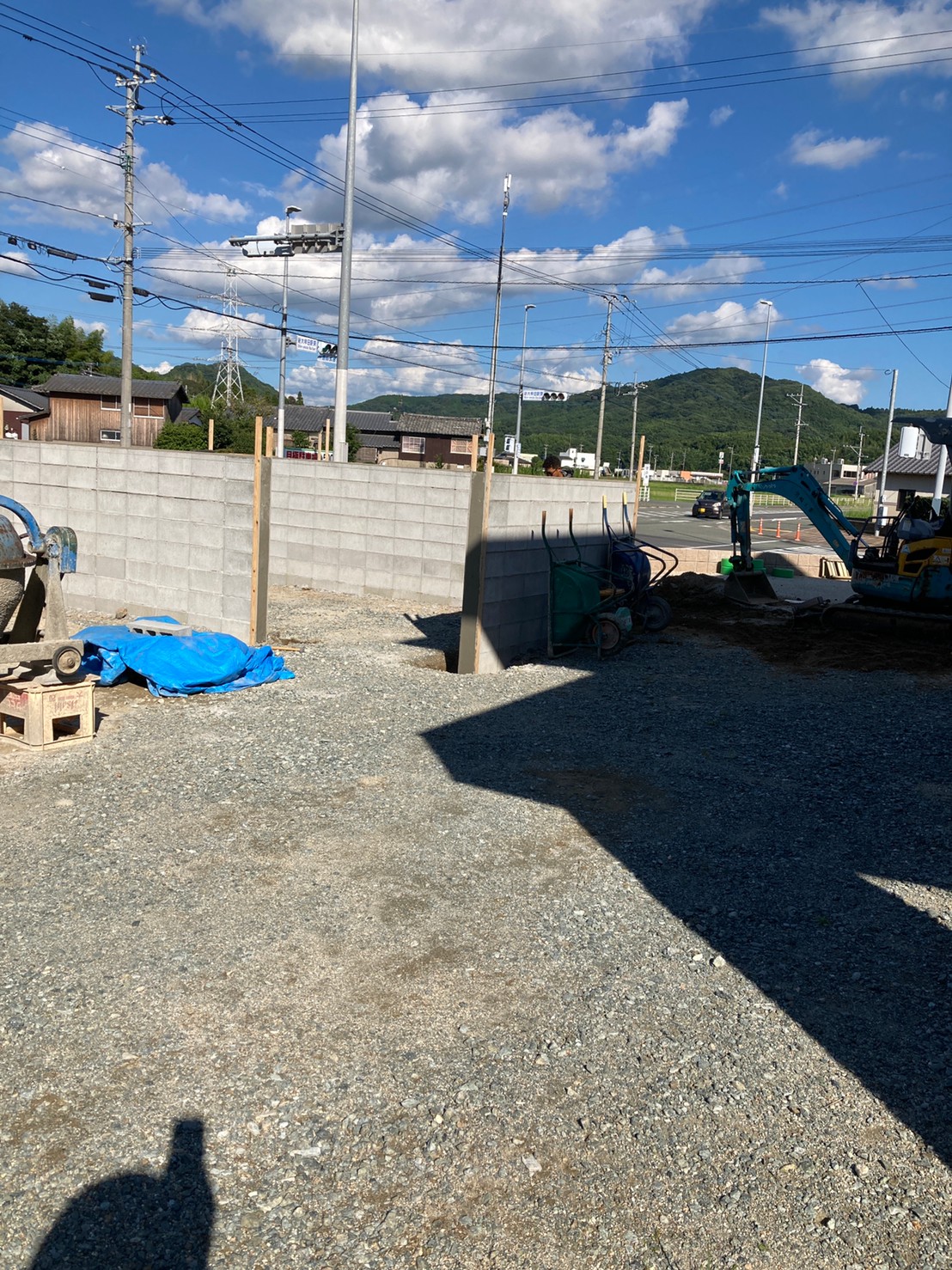 松岡建設エクステリア施工前画像