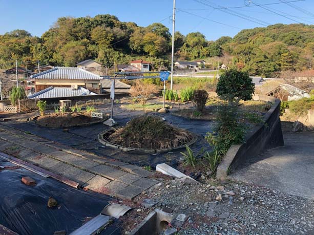 松岡建設エクステリア施工前画像