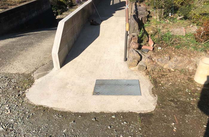 松岡建設エクステリア施工前画像