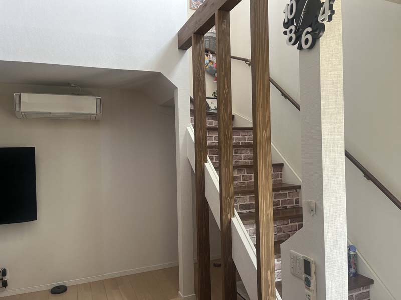 松岡建設階段下収納施工後画像