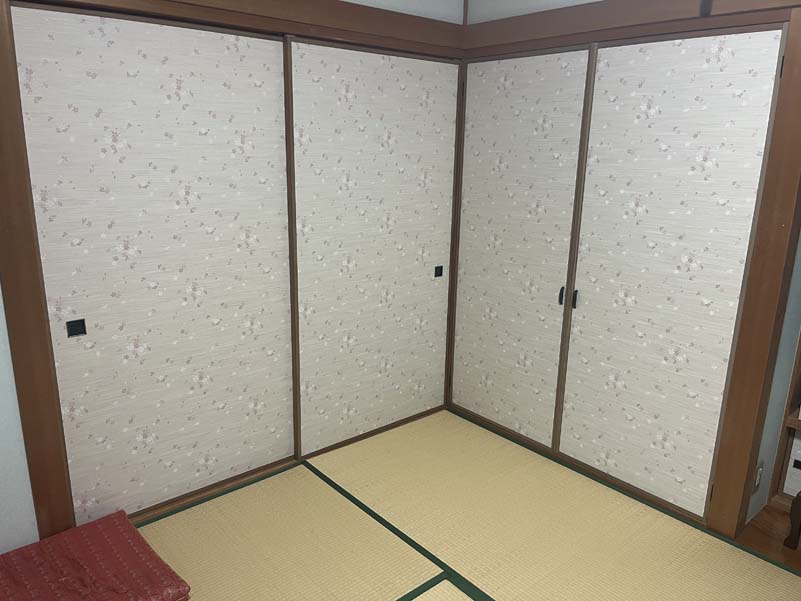 ふすま張り替え後画像