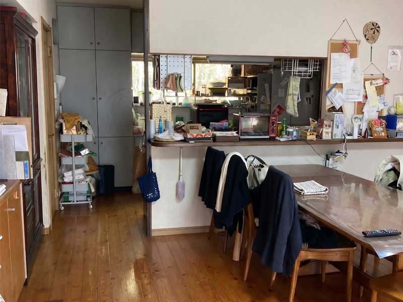 松岡建設リフォーム施工前：ダイニング