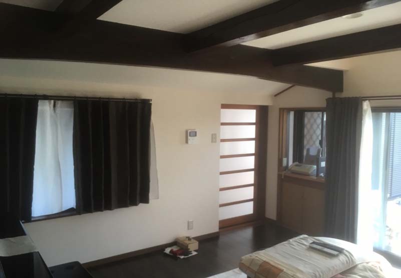 松岡建設階段下首脳施工後画像