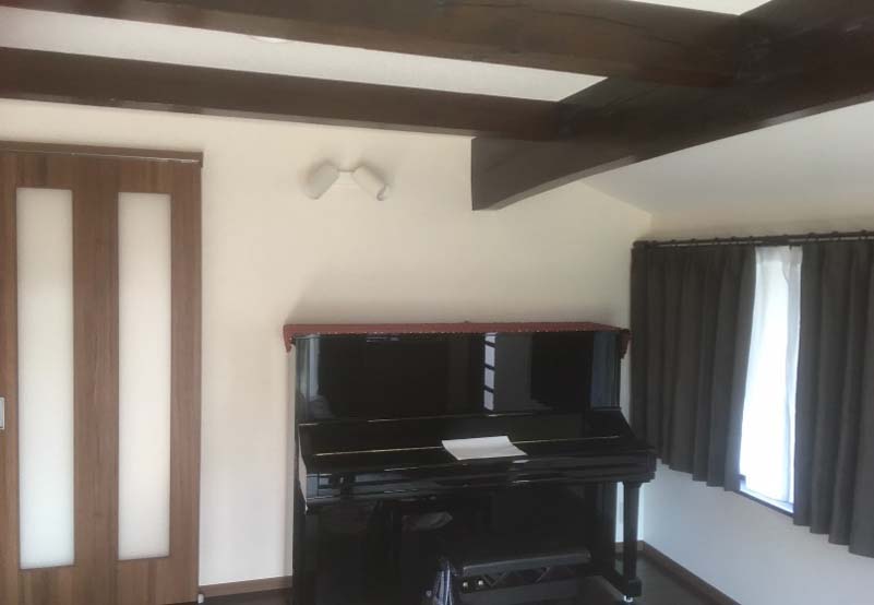 松岡建設階段下首脳施工後画像