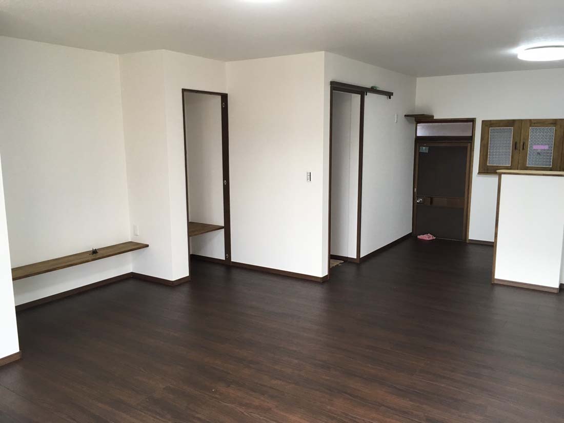 松岡建設リフォーム施工例の内観画像