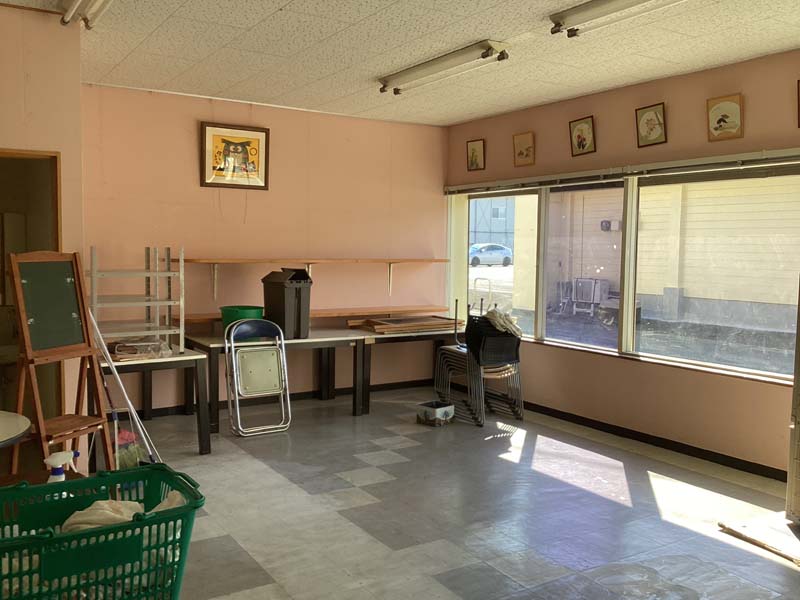 松岡建設体育館完成写真