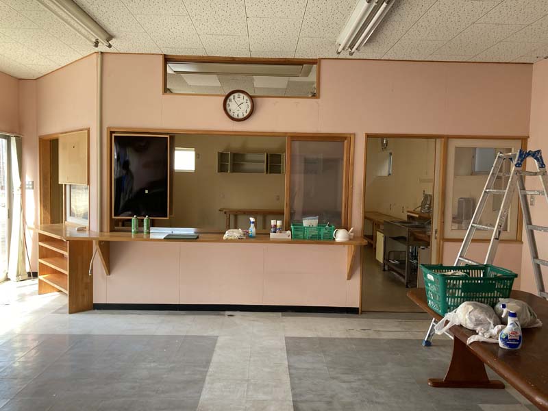 松岡建設体育館完成写真