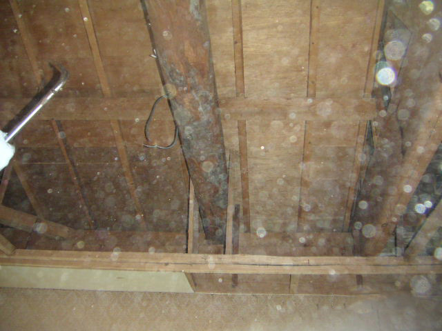 松岡建設美容室施工中写真