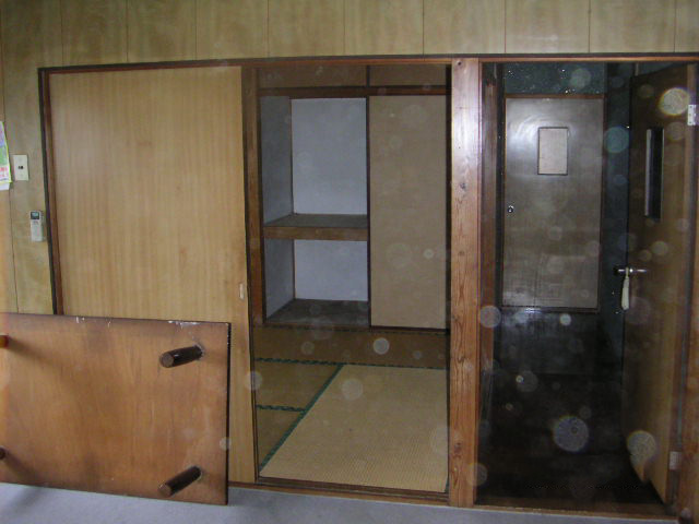 松岡建設瓦美容室施工前写真