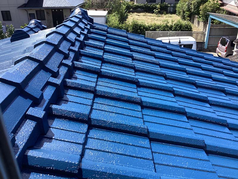 松岡建設瓦葺き替え画像
