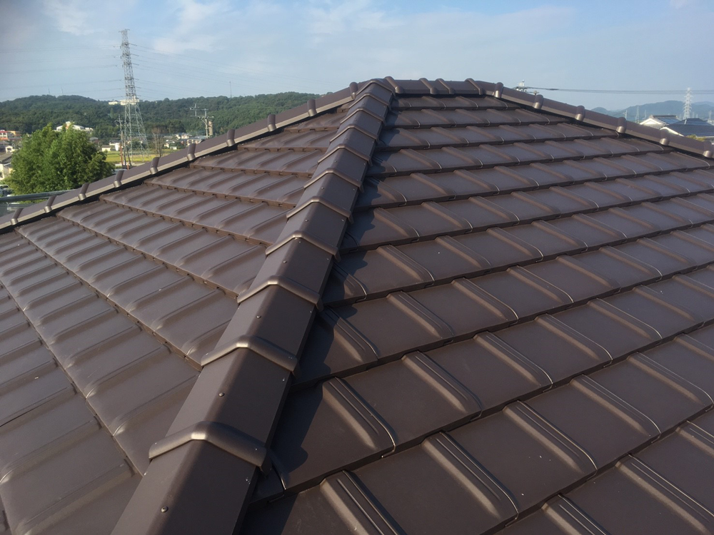 葺き替え工事完了写真