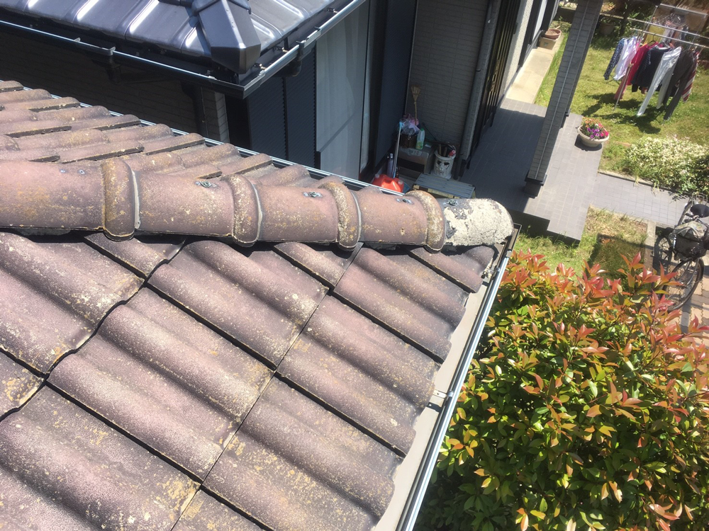 松岡建設瓦葺き替え施工例写真