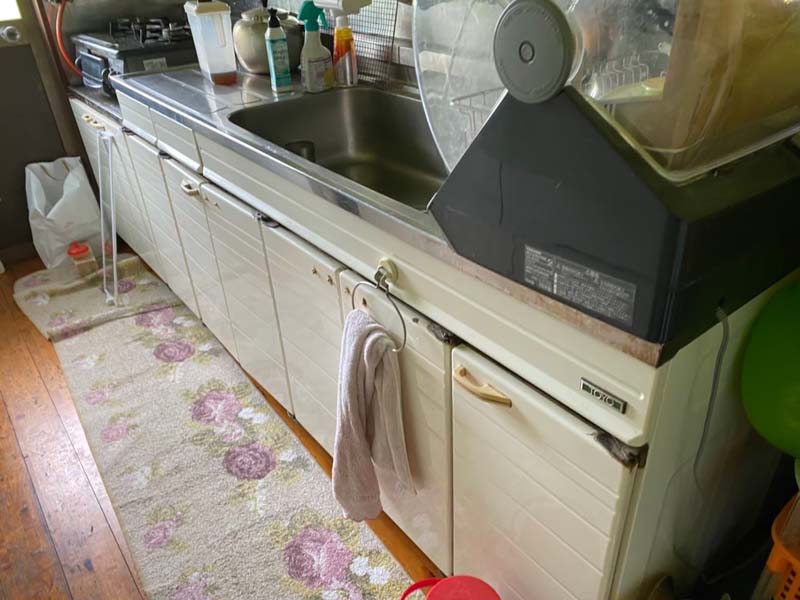 松岡建設キッチンリフォーム施工前画像